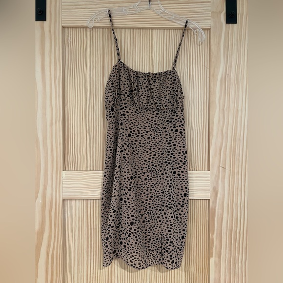NWT Lulus Leopard Print Mini Dress - Picture 2 of 7
